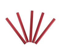 Homoyoyo 5pcs Aluminum Tent Pole Repair Tubes Connector Sleeves in Red for Camping Tent Pole Replacement and Support Rod Fixing Outdoor Gear Accessories