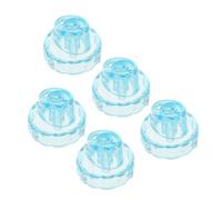 Homoyoyo 5pcs Beauty Instrument Cleaning Head Tips Replacement Heads for Hydro Facial Machine Tips Plastic Nozzles Facial Cleansing Replacements Brush for Beauty Machine Parts Skin Care