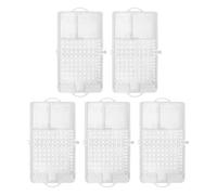 Homoyoyo 5PCS Bee Rearing Cage Box for Beekeeping, Double-Chamber Hive Transport Cage, Beekeeper Equipment Tool for Royal Bee Rearing and Hive Management