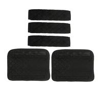 Homoyoyo 5pcs Car Shoulder Belt Pads Car Seat Shoulder Strap Covers Cushion Cover for Auto and Backpack