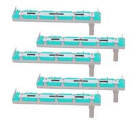 Homoyoyo 5pcs Dual Channel Linear Slide Potentiometer B10k Adjustable 75mm Electronic Potentiometer Module for Robotics and Mcu Programming Projects