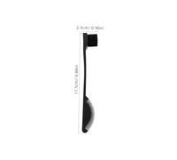 Homoyoyo 5pcs Dual-ended Fan-shaped Makeup Brushes for Women Eyelash Separator and Eyebrow Comb Hair Edge Grooming Tool with Smooth Control for Defined Brows and Precise Application