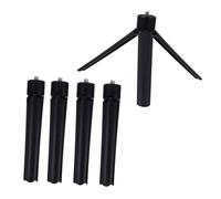 Homoyoyo 5pcs Foldable Mini Tripod Stand for Camera and Phone Foldable Tabletop Tripod Pattern Rods for Indoor Outdoor Photography and Live Streaming