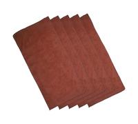 Homoyoyo 5pcs Guinea Pig Blanket and Small Animal Cage Sleeping Pads Washable Soft Warm Mats 30x40cm Coffee for Hamsters Rabbits Hedgehogs