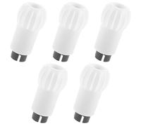 Homoyoyo 5pcs Infusion Stand Pole Connectors 25mm to 19mm Plastic Mid Adapters Replacement Parts for Iv Drip Rack Medical Equipment