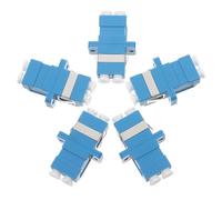 Homoyoyo 5pcs Lc Fiber Adapter High Performance Coupler for Optical Audio Cable Connections Easy Installation for Data Centers Fiber Networks