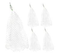 Homoyoyo 5pcs -mesh Foldable Fishing Trap Net with Iron Frame, Lightweight Nylon Material for Professional Catching in Rivers, Enhances Fishing Efficiency and Easy Operation