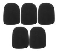 Homoyoyo 5pcs Microphone Sponge Cover Windscreen Mic Wind Covers for Singing Karaoke Party Stage Performance Noise Reduction