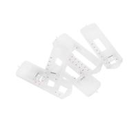 Homoyoyo 5pcs Multifunctional Sewing Machine Presser Feet for Home Use Four Step Buttonhole Foot for Versatile Sewing Easy to Use Attachments for Quilting and Buttonhole Making Compatible