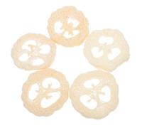 Homoyoyo 5pcs Natural Loofah Soap Holder Pads with Drainage Function Multi Function Soap Mat for Bathroom and Kitchen Body Scrubber