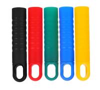 Homoyoyo 5pcs Plastic Broom Mop Handle Replacement Caps Dustpan Grip Sleeves Protective Cut Cleaning Rods Durable for Home Office Commercial Use