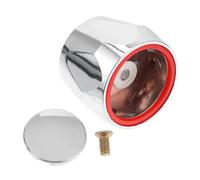Homoyoyo 5PCS Plastic Faucet Handle Wheels Hot Cold Replacement Knobs for Kitchen Bathroom Tap Valves Easy Install Replacement Parts