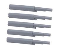 Homoyoyo 5pcs Rebound Hinge Drawer Damper Hinges for Cabinet Doors Drawer Soft Close Damper Door Lock Dampening Buffer for Cabinet Buffer Grey