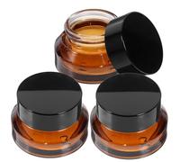 Homoyoyo 5pcs Refillable Travel Jars for Creams Makeup Container Small Lids for Cosmetic Samples and Toiletries The Go Random Color