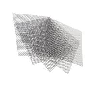 Homoyoyo 5Pcs Stainless Steel Aquarium Mesh Pads for Moss Planting Wear-resistant Sturdy Mesh Nets Household Aquatic Plant Fixing Accessories for Fish Tanks