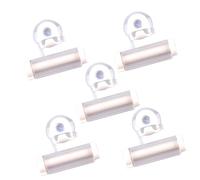 Homoyoyo 5Pcs Suction Cup Toothpaste Squeezer Wall Mounted Hanging Manual Extruder for Bathroom White Multifunctional Tube Dispenser for Facial Cleanser and Toothpaste