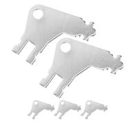 Homoyoyo 5pcs Toilet Paper Dispenser Key for for Public Restrooms User-Friendly Mechanism Portable Design for Easy Maintenance