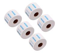 Homoyoyo 5pcs Waterproof Disposable Neck Strips for Hairdressing Stretchy Barber Neck Wrap Hair Cutting Paper Band for Salon Use Flexible and Tear-Resistant