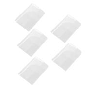 Homoyoyo 5pcs Waterproof Passport Cover Plastic Passport Holder Document Organizer for Travel Card Protector Pouch for Women