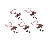 Homoyoyo 5sets Pci-e to Extender Cable Pcie Adapter for Graphics Card Extension Mining Riser for Computer Accessories