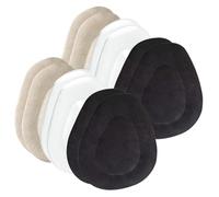 Homoyoyo 6 Pairs Reusable Forefoot Shoe Inserts Anti-Slip Ball of Foot Cushions for Women High Heels Pads with Breathable Lint Material Relief and Pressure Reduction