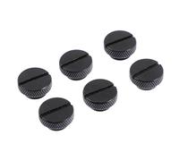Homoyoyo 6 PCS Brass Water Stop Plug for Computer Water Cooling System Anti-Rust Sealing Rings with Hand-Tighten Anti-Skid Design Fittings Replacement