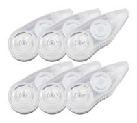 Homoyoyo 6 Pieces Correction Tape for Students Small Adhesive Writing Corrector Tapes for School and Office Supplies