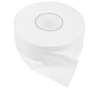 Homoyoyo 600g Large Roll Toilet Paper Roll Comfortable Durable 4 Layers Core Design Wood Pulp White for Office Workshop