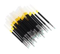 Homoyoyo 60Pcs Black Gel Pen Refills Point Signature Ink Replacement for Office School Writing Supplies Easy to Install Lightweight Refill Pack