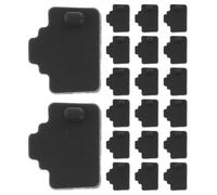 Homoyoyo 60pcs Ethernet Port Dust Cover for Rj45 Ethernet Jack and Computer Socket with Easy Installation and Dust Protection for Router and Desktop Use