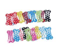 Homoyoyo 60pcs Ponytail Holder Pet Fashion Hairpin Clip Hair Claw Clips Artificial Ponytail Holder for Dogs Hair Accessories Match Your Outfit Random Color