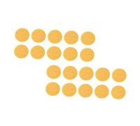 Homoyoyo 60pcs Rounded Makeup Puff Eco Facial Cleaning Pad Cosmetic Powder Puff for Powder Sponge and Make up Application