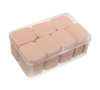 Homoyoyo 60pcs Small Square Makeup Sponge Puff Set, Soft Mini Powder Puff for Face Foundation Concealer, Skin-friendly Disposable Cosmetic Sponges for Daily and Professional Makeup Use