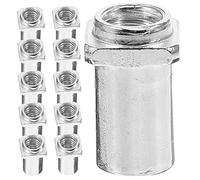 Homoyoyo 60pcs Swivel Nuts for Floor Drum Drum Swivel Nuts Replacement Tom Lug Spare Part for Tom for Snare and Lugs