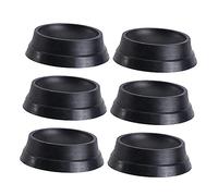 Homoyoyo 6pcs Caster Cups Anti-slip Floor Protective Pads for Furniture Wheel Stoppers Chair Leg Covers to Prevent Sliding and Protect Floors