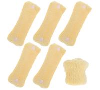Homoyoyo 6pcs Coral Fleece Hair Curlers No Heat Sleep Rollers for Effortless Waves Durable Gentle Hair Styling Tools for Overnight Curls