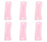 Homoyoyo 6pcs Creative Hair Curling Tool Diy Hairstyle Supplies Fleece Hair Curler for Sleep Curls No Heat Required for Nighttime Styling Includes Clips for Curling Styling Tools