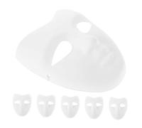 Homoyoyo 6pcs DIY Paper Masks Paintable Blank Masks for Cosplay Art Projects and Family Crafts for School Activities Holiday Parties and Creative Expressions