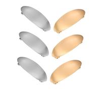 Homoyoyo 6pcs French Oval Hair Barrettes for Women Thick Hair with Timeless Parisian Design for Weddings Parties and Everyday Chic
