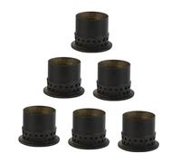 Homoyoyo 6pcs Gas Stove Fire Distributors Covers Burner Accessories for Stove Distributors Gas Burner