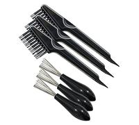 Homoyoyo 6Pcs Hair Brush Cleaning Tool Rake Comb Cleaners for and Dust Removal Compact and Lightweight Design for Home and Travel Use