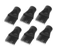 Homoyoyo 6pcs Hair Dryer Nozzle Attachment Durable Blow Dryer Comb for Salon and Home Use Easy to Install Hair Styling Accessory Compatible with Hairdryers