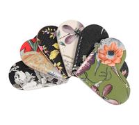 Homoyoyo 6pcs Heart-Shaped Bookmarks Page Corner Bookmarks 1.5x1.5inch Vintage Leather Multipurpose Design Decorate Books Classroom Rewards for Students and Office Staff