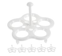 Homoyoyo 6pcs High-temperature Resistant Steamer Rack for Pot Steamer Stand for Cooking Boiling and Poaching Vegetables Seafood Space Efficient Design Easy to Clean