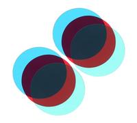 Homoyoyo 6PCS High Transparency Red Green Blue Light Filters for Classroom Experiments Portable Educational Resource for Color Education and Optical Physics