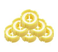 Homoyoyo 6pcs Inflatable Life Jacket Bobbin Replacement with Quick Response Trigger and Watersoluble Design, Plastic Inflator Pills for Life Vests, for Longdistance Sailing and Professional
