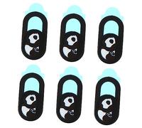 Homoyoyo 6pcs Laptop Webcam Cover Privacy Cover Slider Camera for Computer Lens Material Protect from Hacking Easy to Open Close