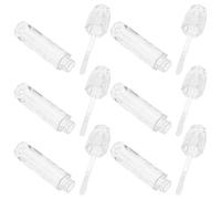 Homoyoyo 6pcs Lip Gloss Bottles Abs Plastic Lip Gloss Containers 3ml Anti-leaking Prevents Wasting Refillable Tubes for DIY Cosmetic Use
