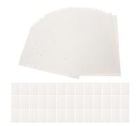 Homoyoyo 6pcs Loose-leaf Notebook Refill Paper with Grid Reinforced Punch for Binder Inserts Journal Replacement Pages for Planner School Office and Travelers Smooth Writing Professional