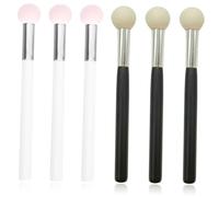Homoyoyo 6Pcs Makeup Sponge with Handle High Density Blending Sponges for Concealer and Foundation Practical Makeup Tools for Women Soft and Elastic Texture for Application